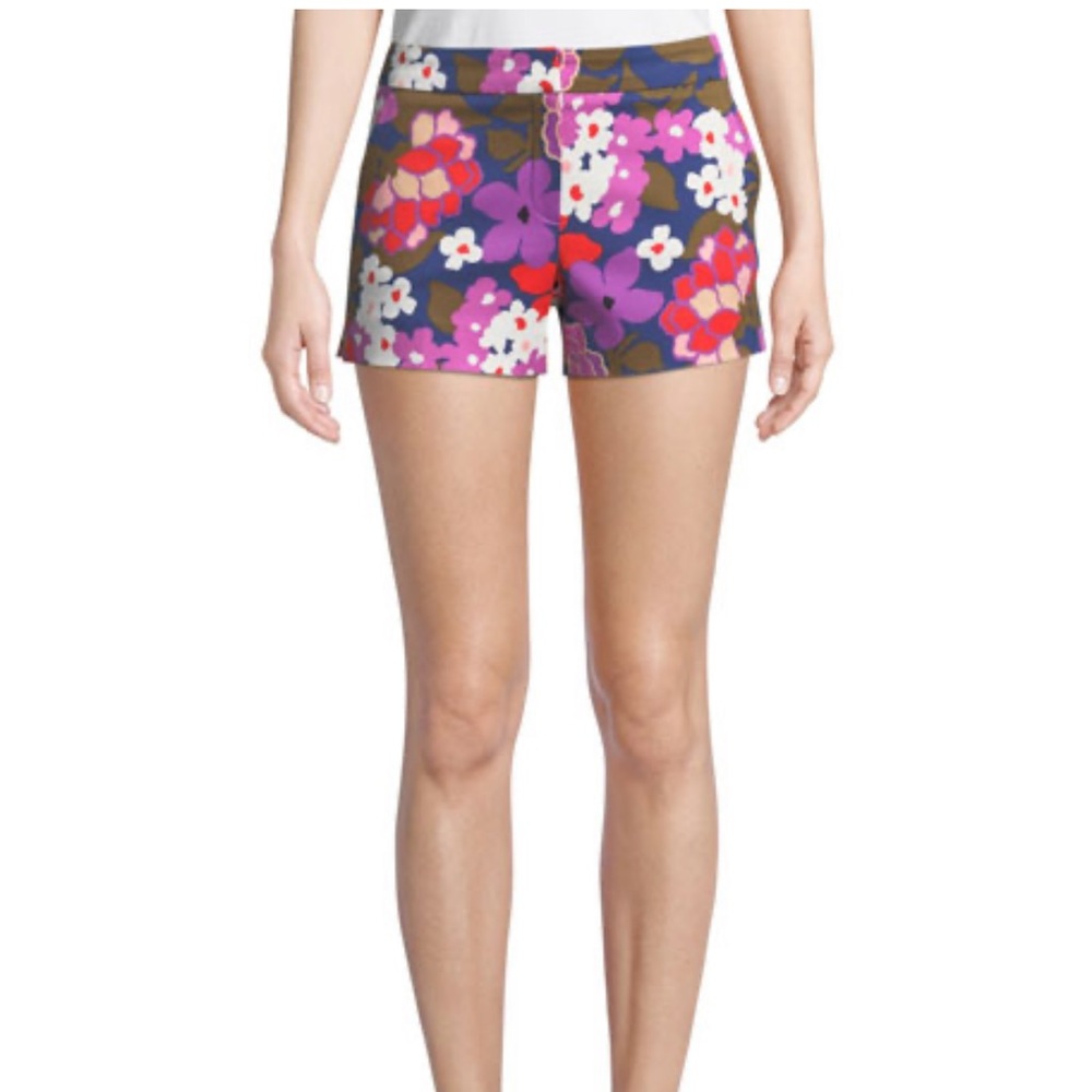 Trina Turk Corbin greenhouse print shorts
